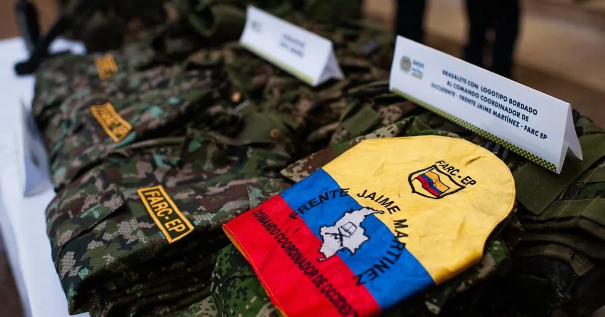 Colombia intensifica operaciones contra Antonio Medina, líder de disidencias de las FARC