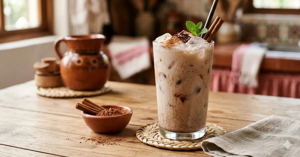 Horchata de chocolate: refrescante y fácil de hacer en casa
