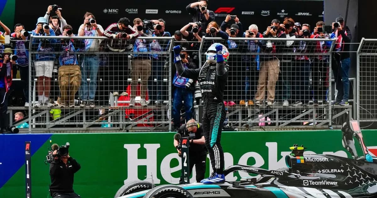 Victoria histórica de Antonelli en China y primer podio de Hamilton con Ferrari