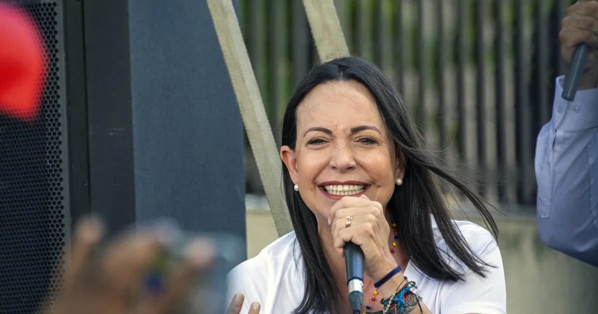 Machado denuncia la amnistía selectiva del Gobierno venezolano como un acto de represión