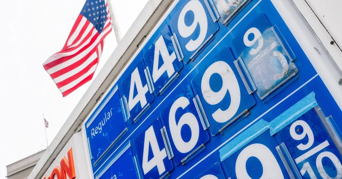 Los precios de la nafta en EE. UU. se disparan por el conflicto en Medio Oriente