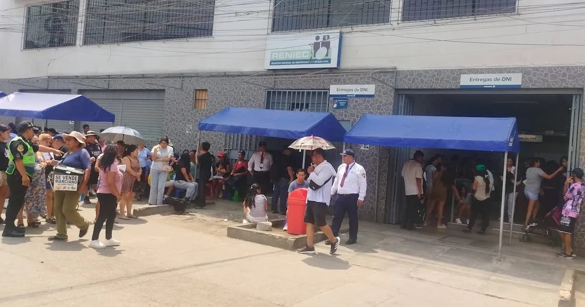 Reniec extiende horarios en Lima para facilitar trámites de DNI antes de elecciones