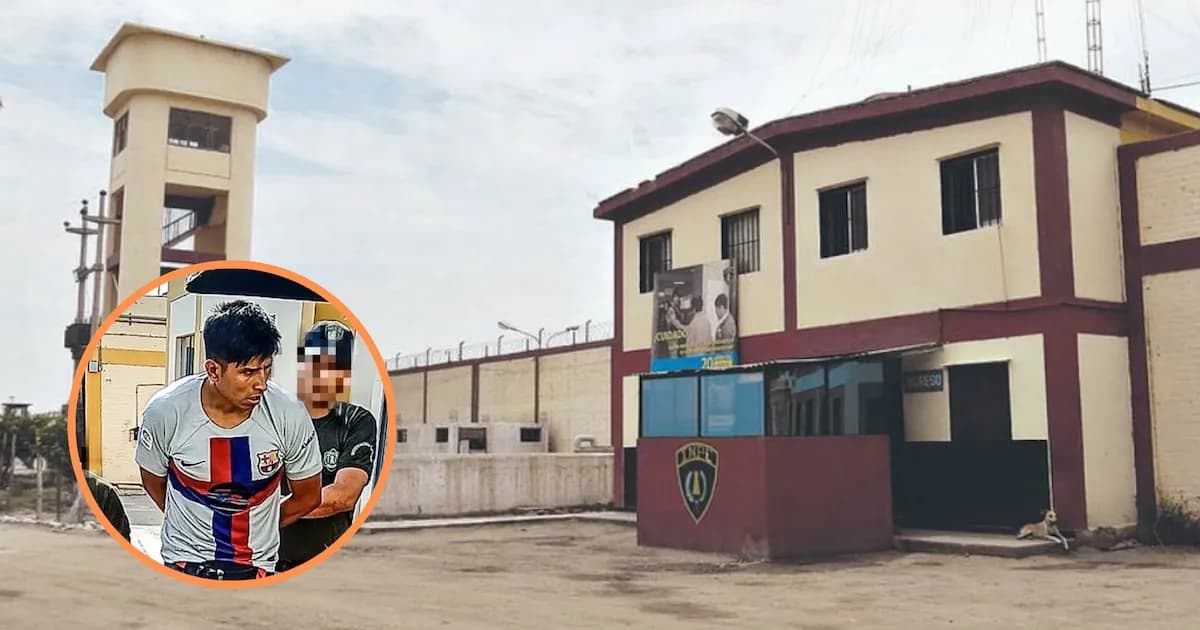 Evitan fuga de recluso condenado a 35 años en penal de Chiclayo