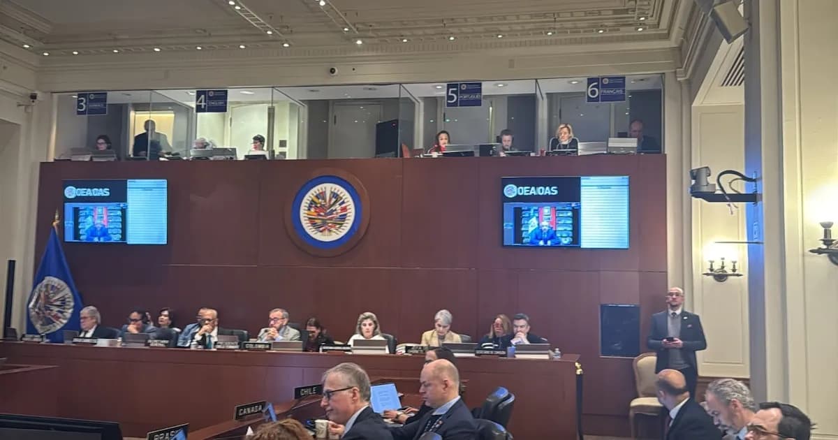 Escena gestion: En un complicado escenario político, la OEA respaldó la decisión del presidente Arévalo de transparentar las instituciones en Guatemala