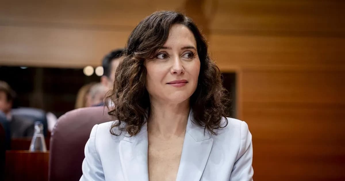 Ayuso celebra la victoria del PP en Castilla y León y su continuidad en el gobierno