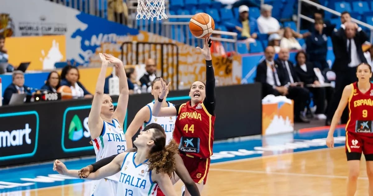 Italia supera a España 68-56 y asegura su clasificación al Mundial