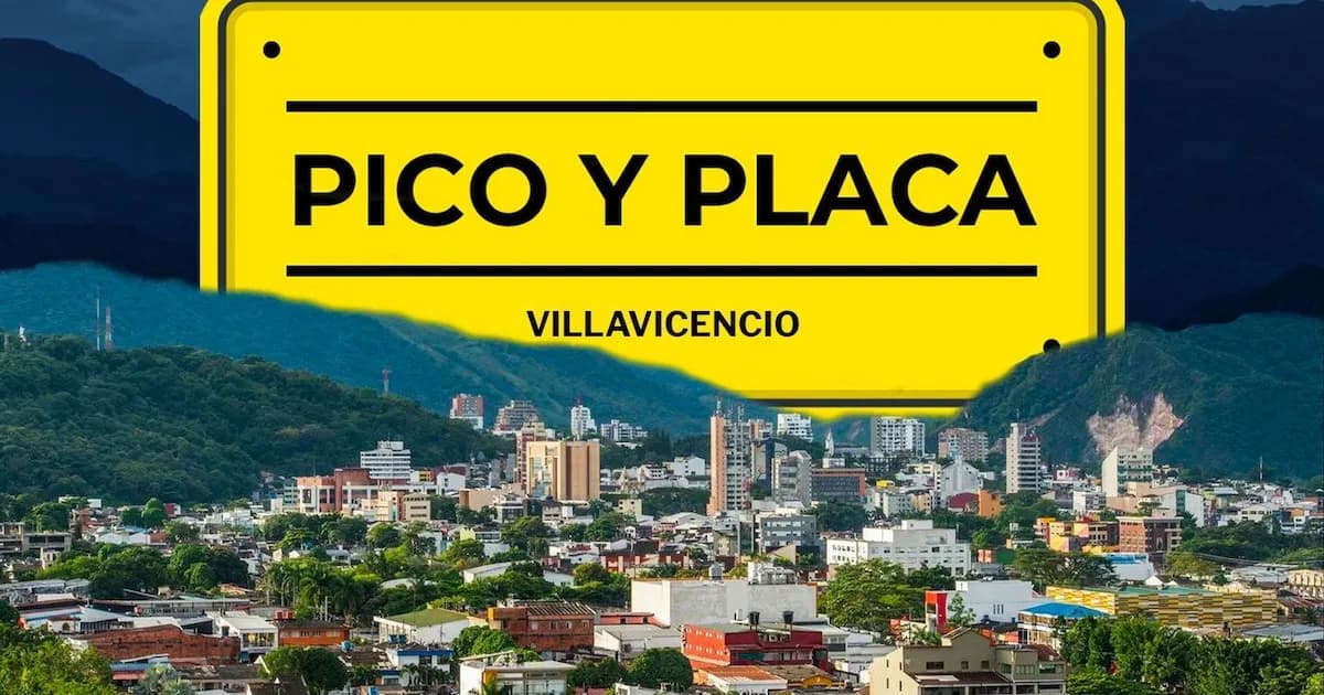 Pico y Placa en Villavicencio: Restricciones para el lunes 16 de marzo