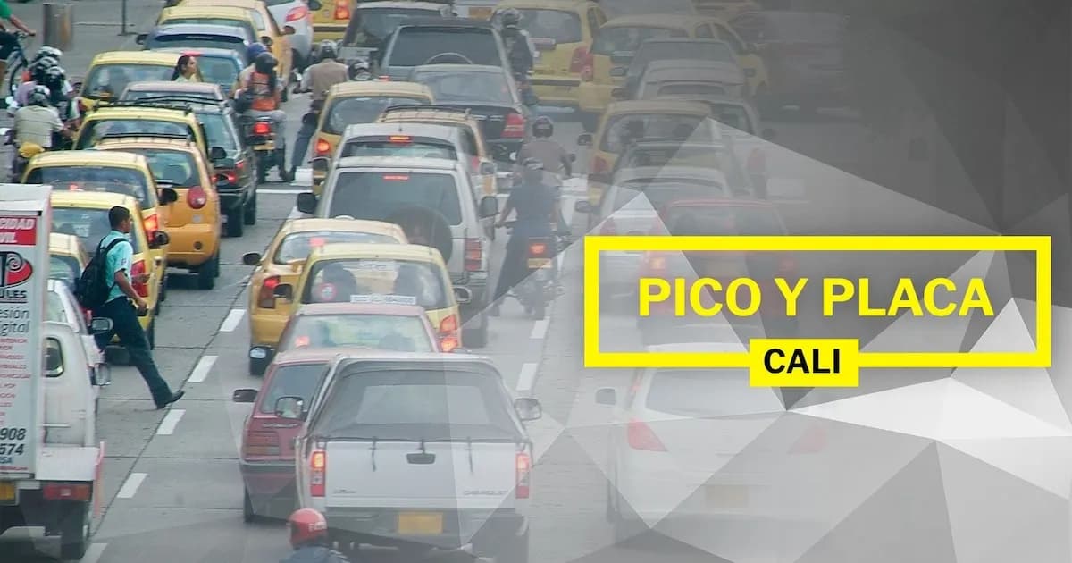 Restricciones de Pico y Placa en Cali: Todo lo que necesitas saber para el 16 de marzo