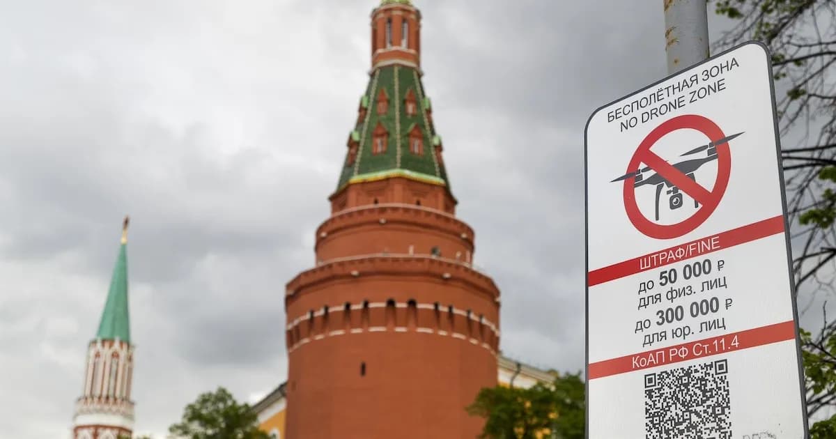 Rusia neutraliza cerca de 150 drones ucranianos, 46 de ellos dirigidos a Moscú