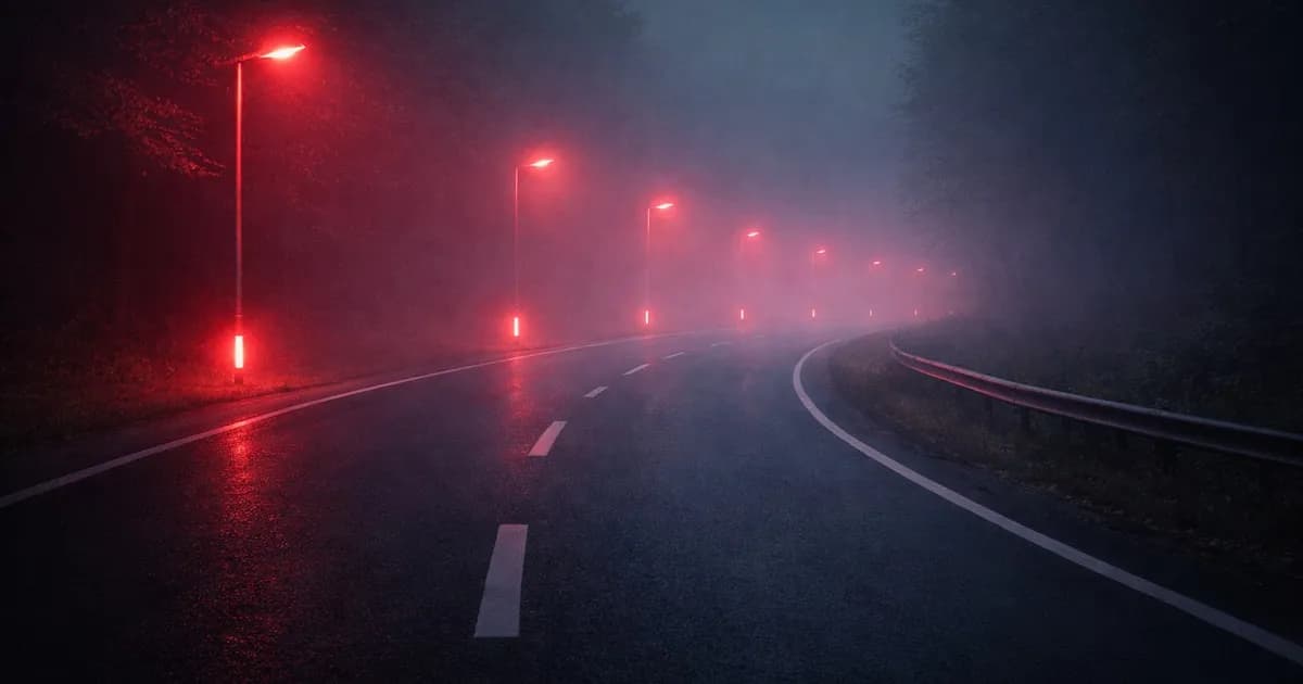 Gladsaxe, la ciudad danesa que ilumina sus calles con luces rojas para proteger a los murciélagos