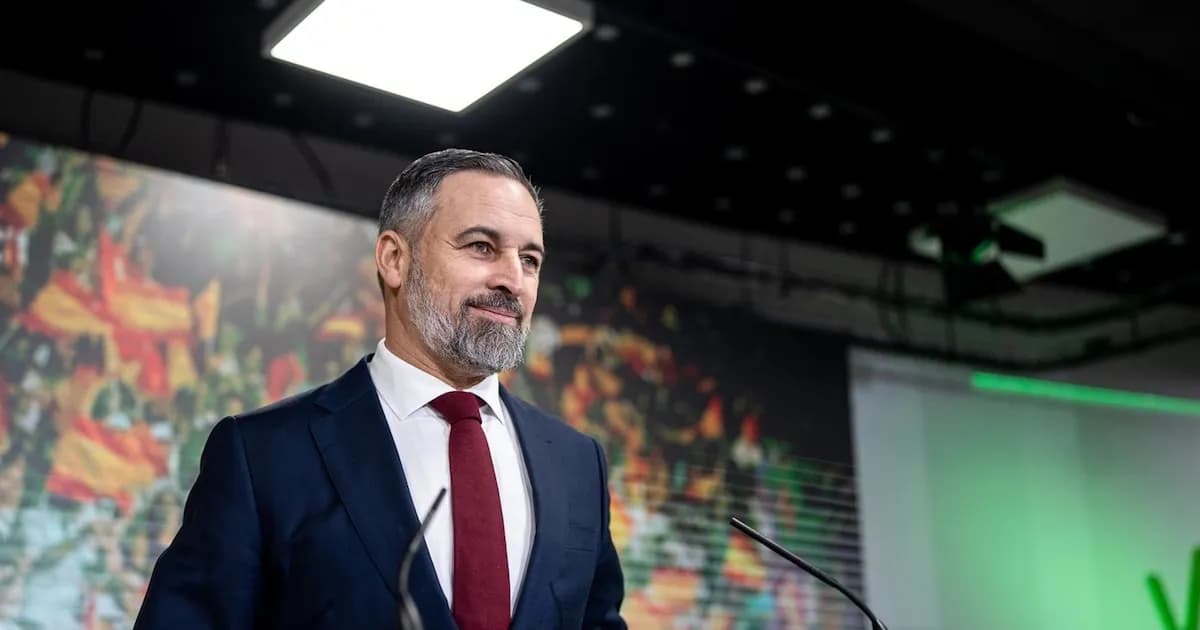 Abascal exige al PP incluir a Vox en el gobierno de Castilla y León para transformar la CCAA