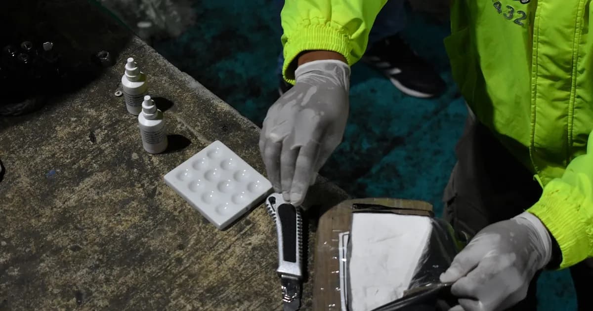 Colombia logra histórica incautación de cocaína en operaciones internacionales