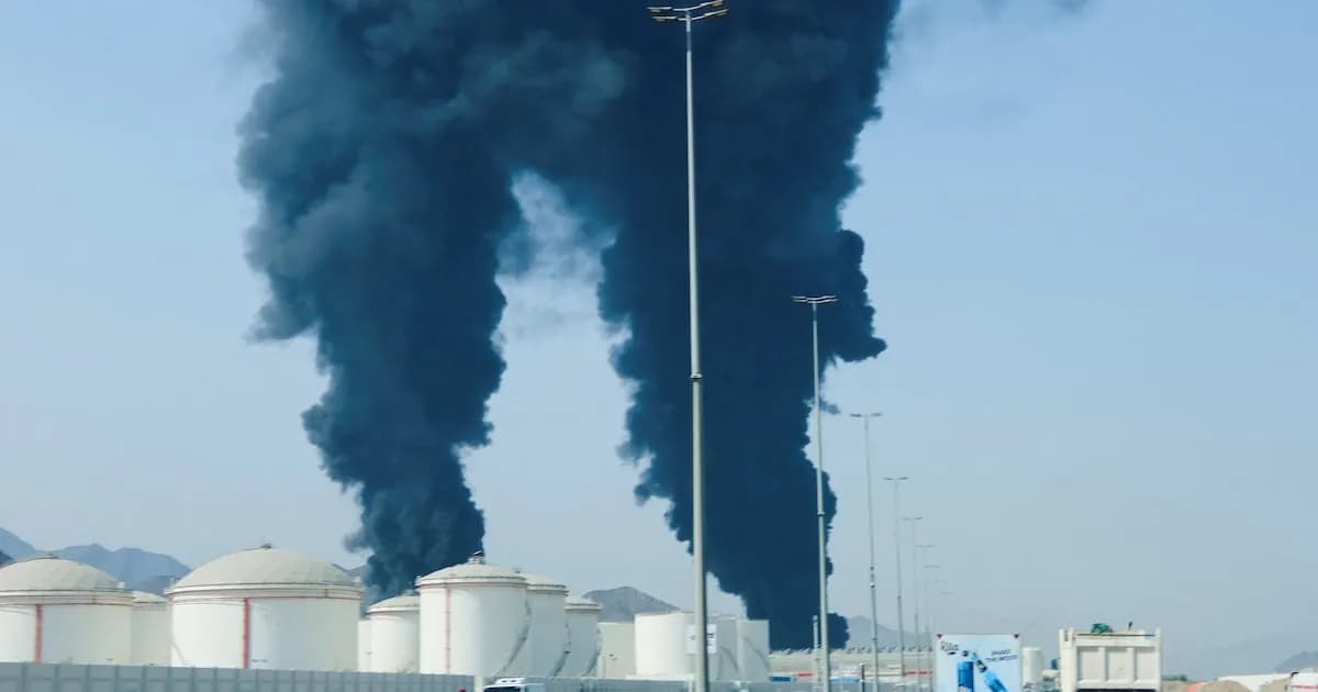 Emiratos intercepta misiles y drones iraníes en medio de creciente tensión regional