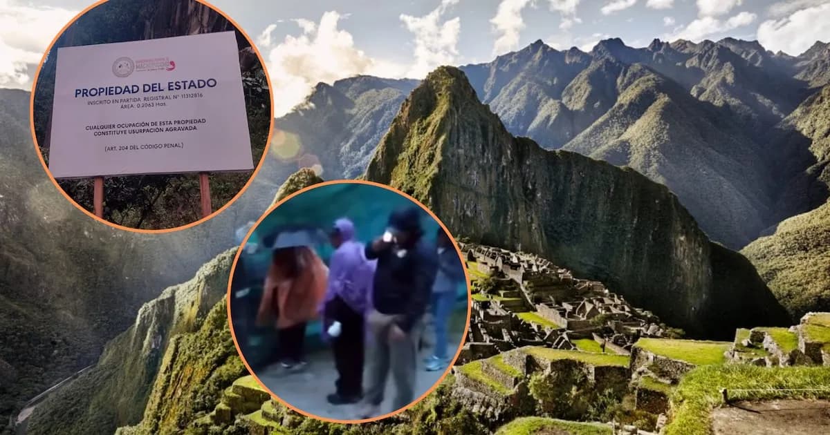 Machu Picchu bajo alerta tras intento de ocupación de terreno protegido por 50 personas