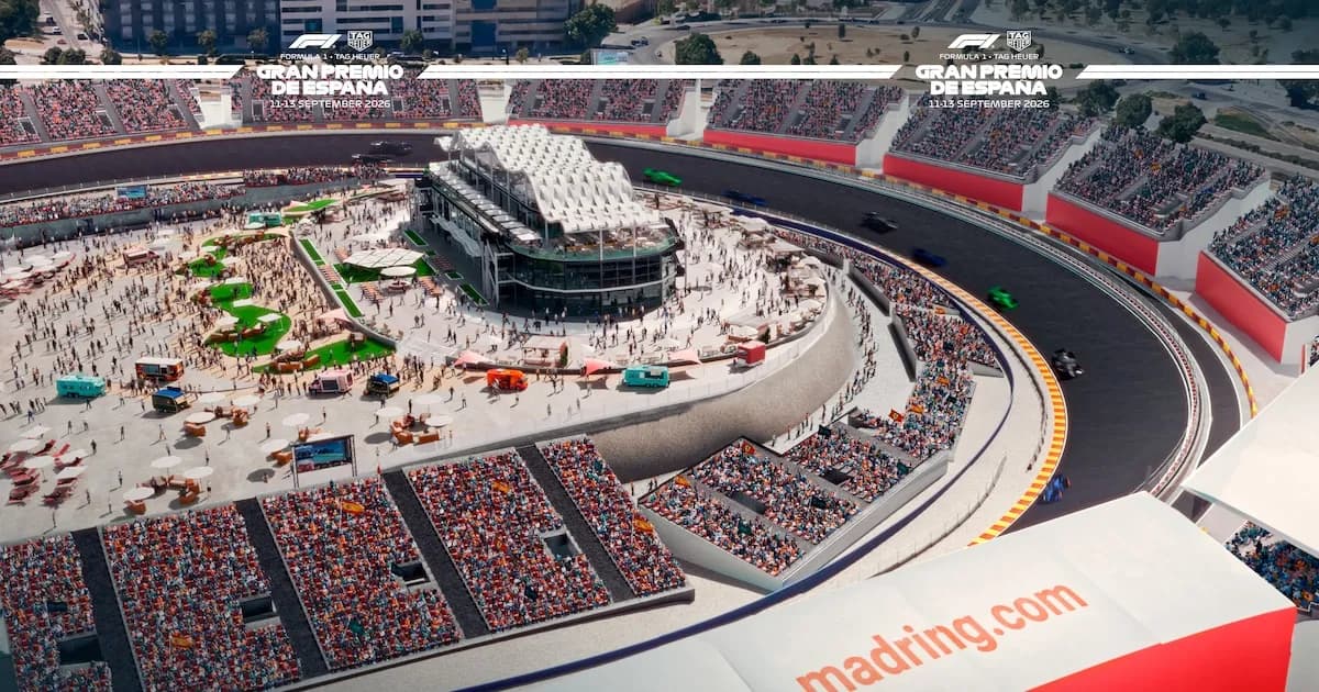 Fórmula 1 en Madrid: buscan contratar 175 trabajadores con sueldos de hasta 3.318 euros