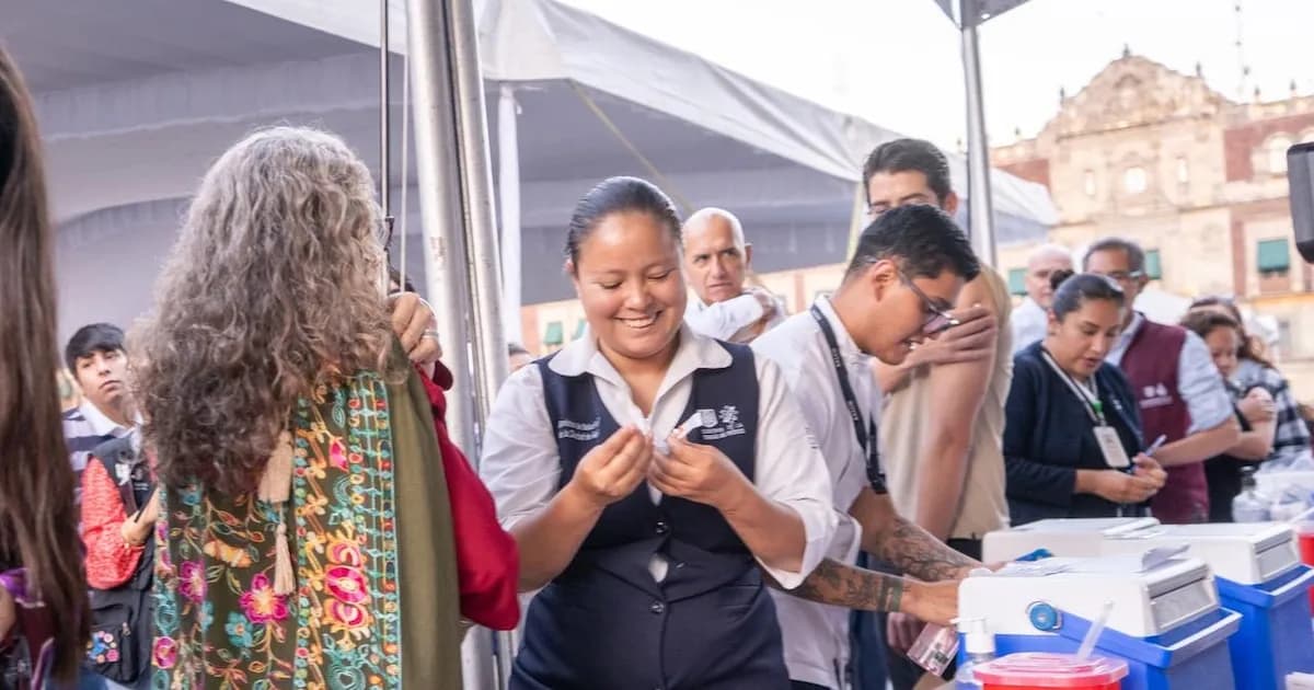 CDMX refuerza la vacunación contra el sarampión con nuevos módulos nocturnos desde el 21 de febrero