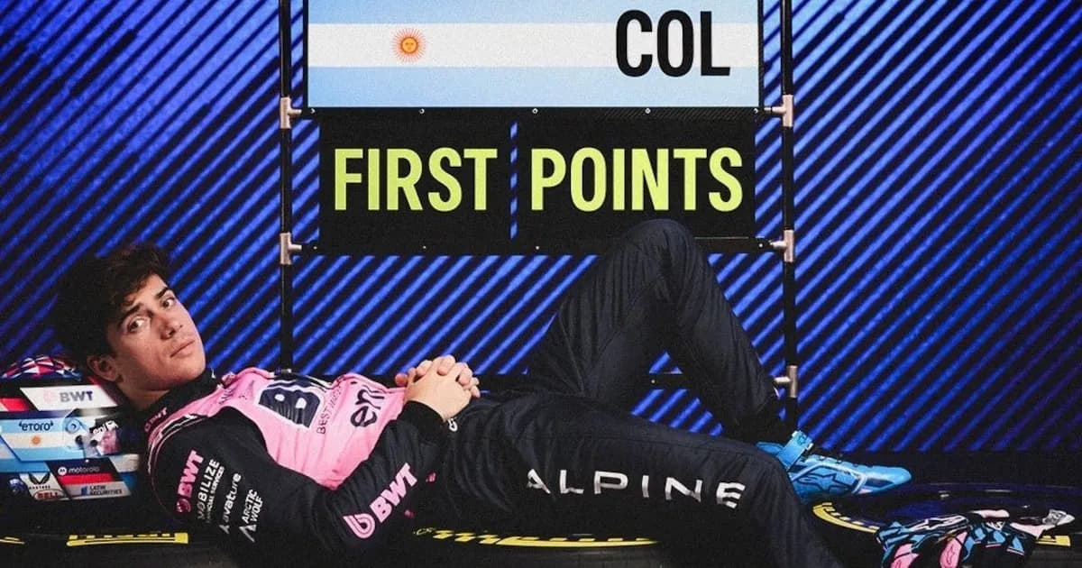 Franco Colapinto brilla en el Gran Premio de China y entra al Power Ranking de la F1