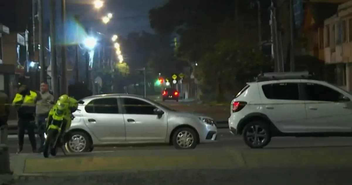 Tiroteo en Bogotá: escoltas frustran intento de robo a camioneta