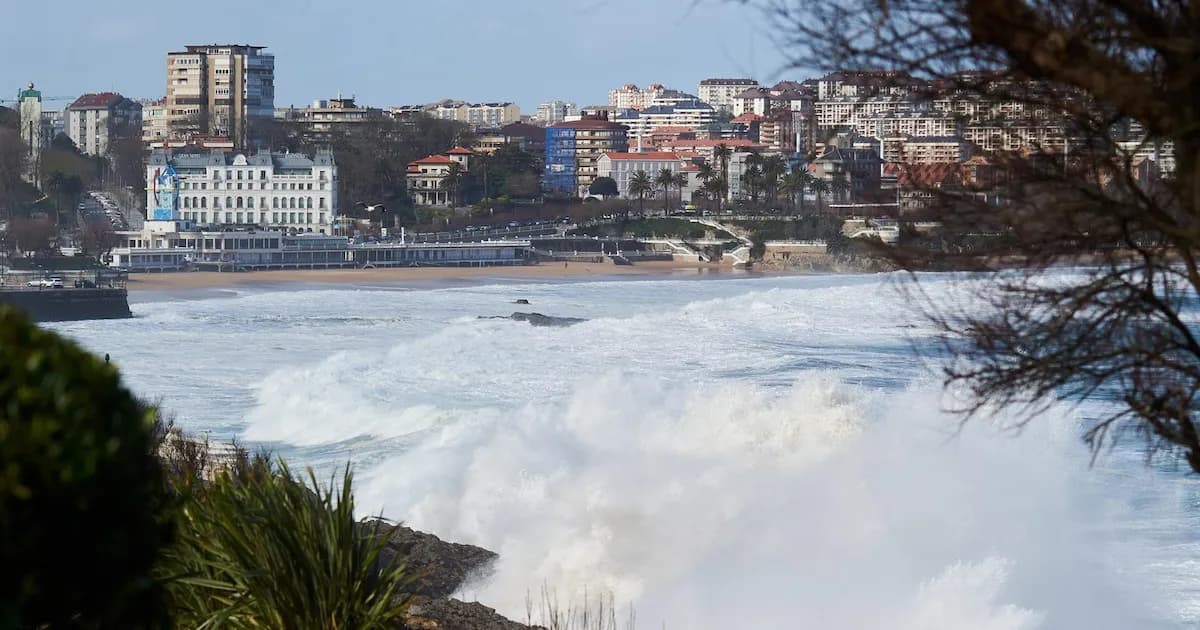 Borrasca 'Therese' activa alertas en Andalucía y Canarias por lluvias y vientos intensos