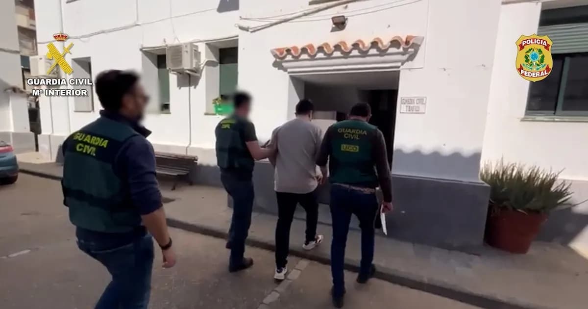 Capturan en Zafra a un fugitivo buscado en Brasil por agresión sexual a un menor