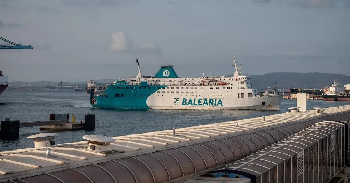 Cancelación de ferris entre Tarifa y Tánger por condiciones meteorológicas adversas