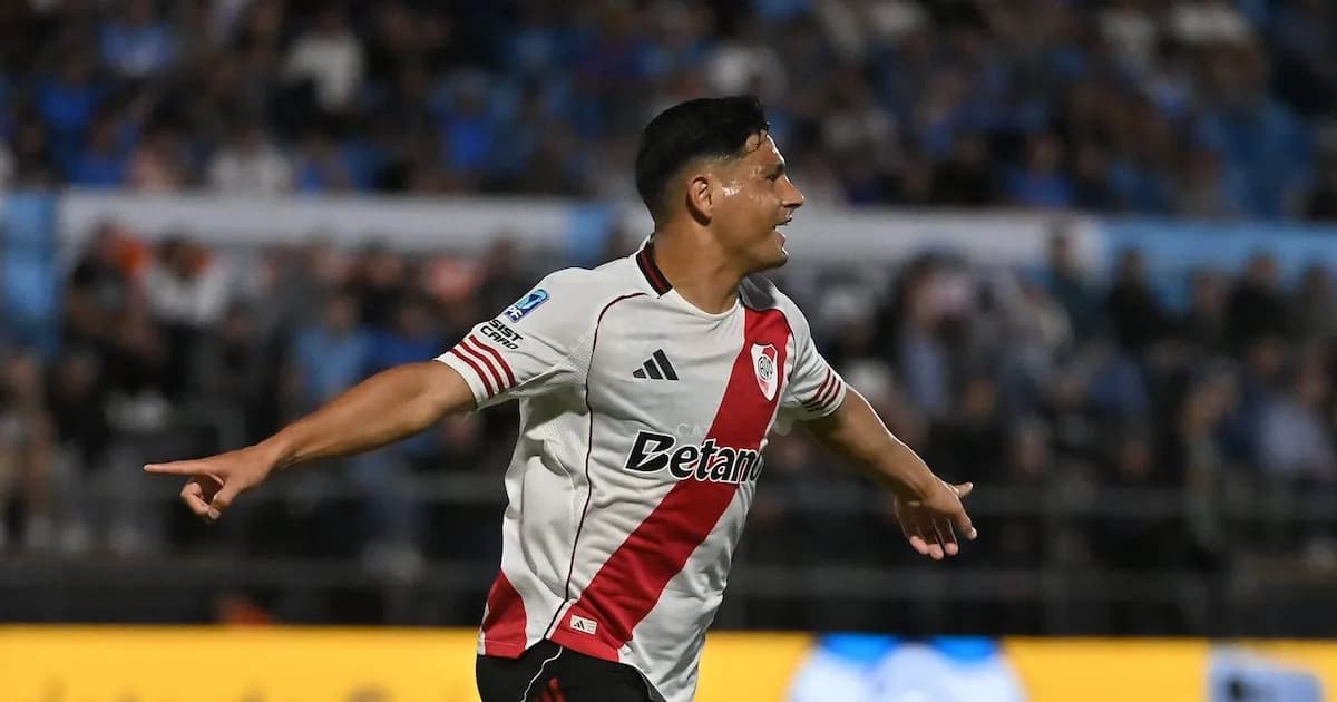 Maxi Salas rompe su sequía goleadora y lidera la victoria de River Plate