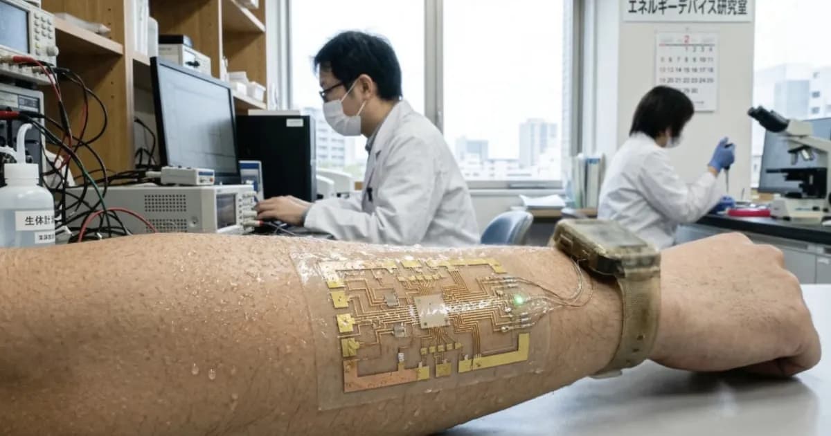 El sudor como fuente de energía: avances en tecnología portátil