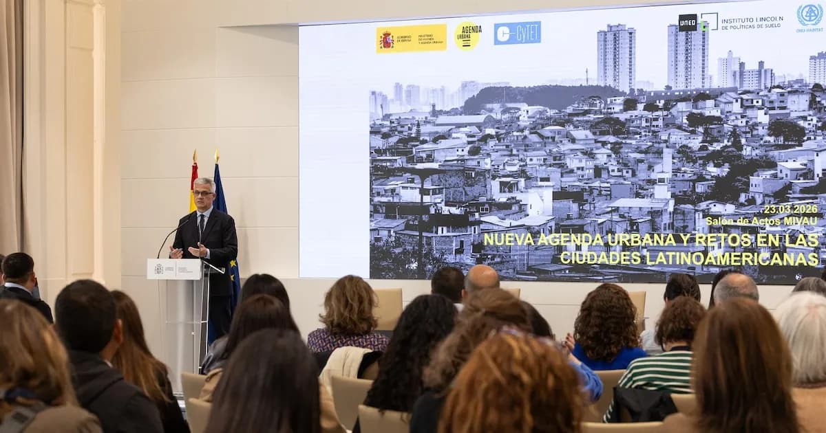 Colaboración entre España y Latinoamérica para avanzar en la Agenda Urbana