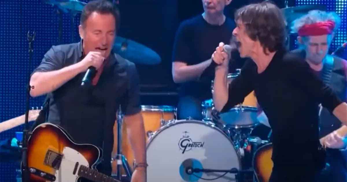 Bruce Springsteen elogia a los Rolling Stones como la mejor banda de garage del mundo