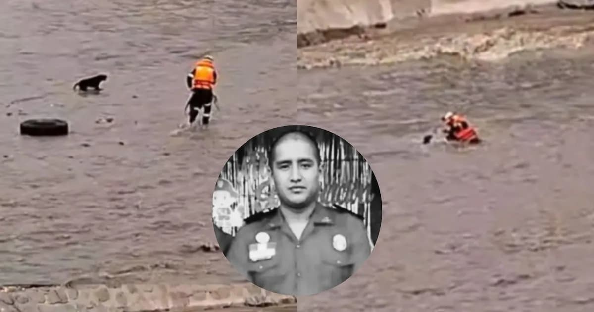 Hallan el cuerpo de rescatista en el río Rímac: un homenaje a su valentía en Surco