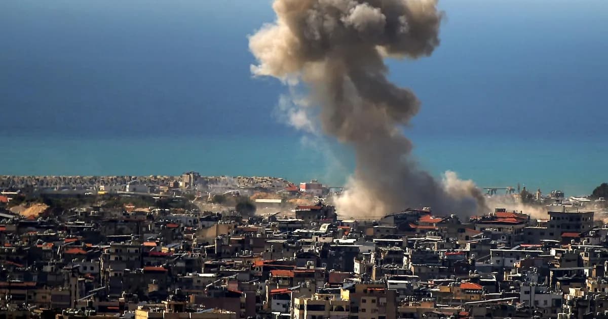 Crisis humanitaria en Líbano: más de 1.100 muertos por ataques israelíes desde marzo