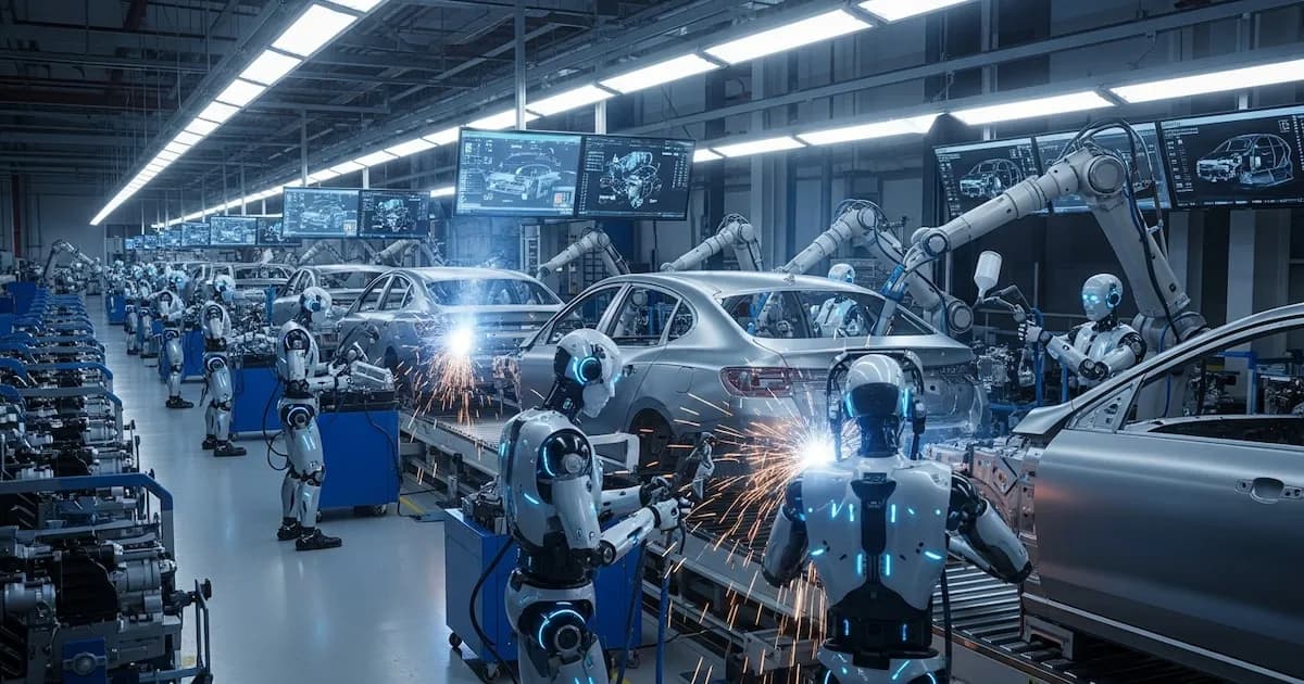 Toyota integra robots humanoides en su planta de Canadá: un cambio hacia la automatización