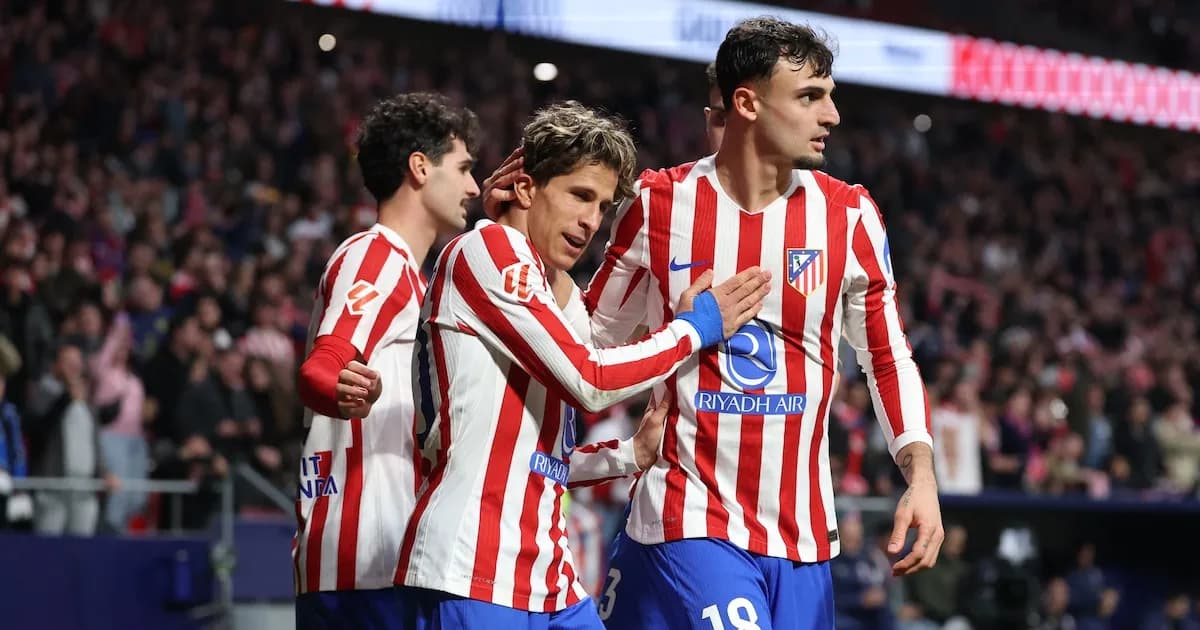 Atlético de Madrid triunfa 4-2 ante Espanyol con gol de caño de Giuliano Simeone