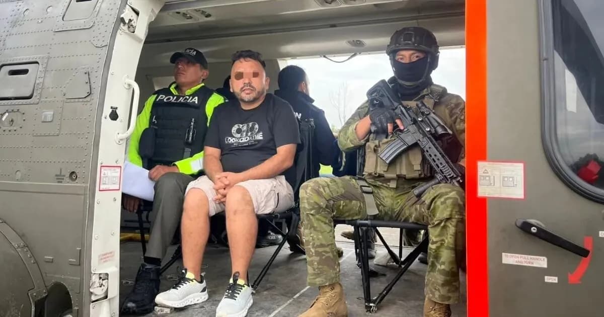 Capturan a alias Mizón, líder de Los Maracuchos, en Ecuador