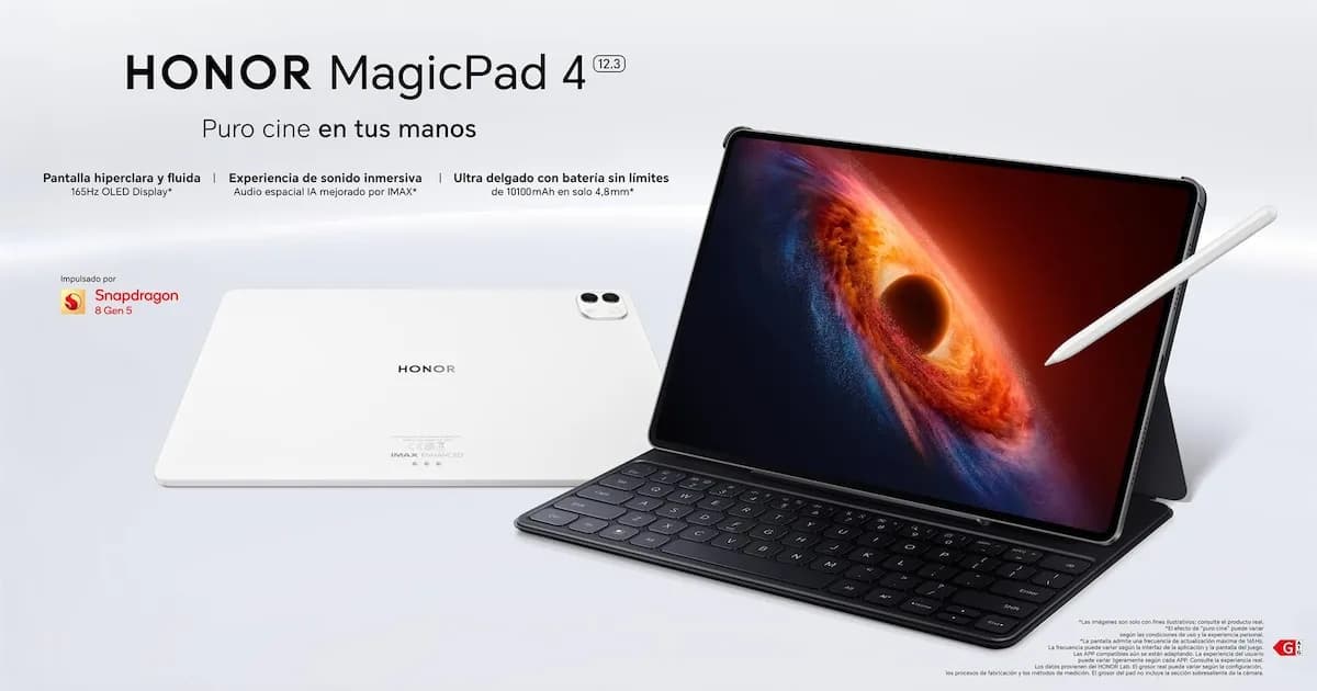 Honor MagicPad4: La primera tableta Android con OpenClaw y capacidades de IA avanzadas