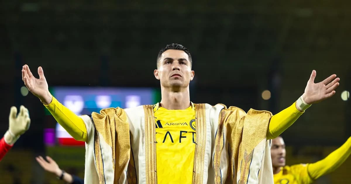 Cristiano Ronaldo brilla en la goleada del Al Nassr y celebra con un homenaje especial