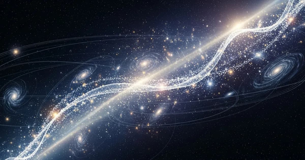 Descubren un filamento galáctico que conecta el universo en la Osa Mayor