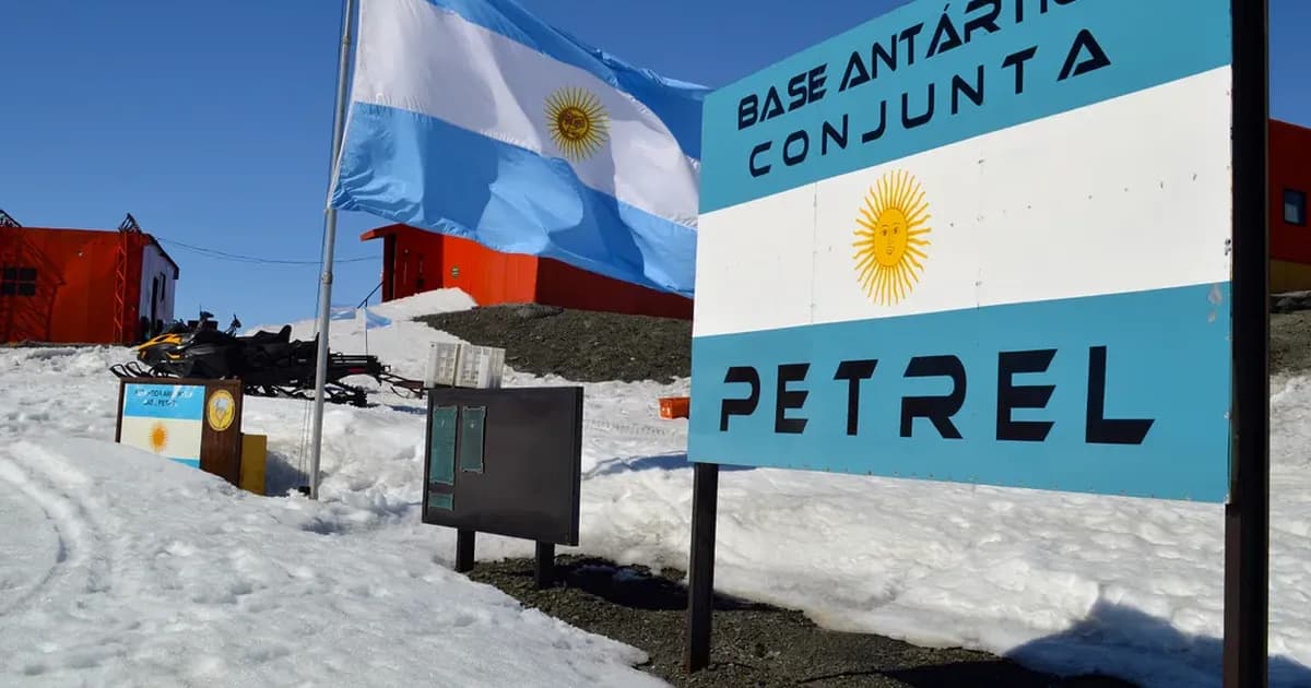 Argentina celebra el Día de la Antártida con avances en la base Petrel