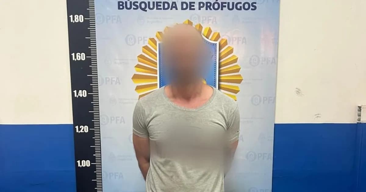Detenido por abuso sexual tras fugarse: captura en Buenos Aires