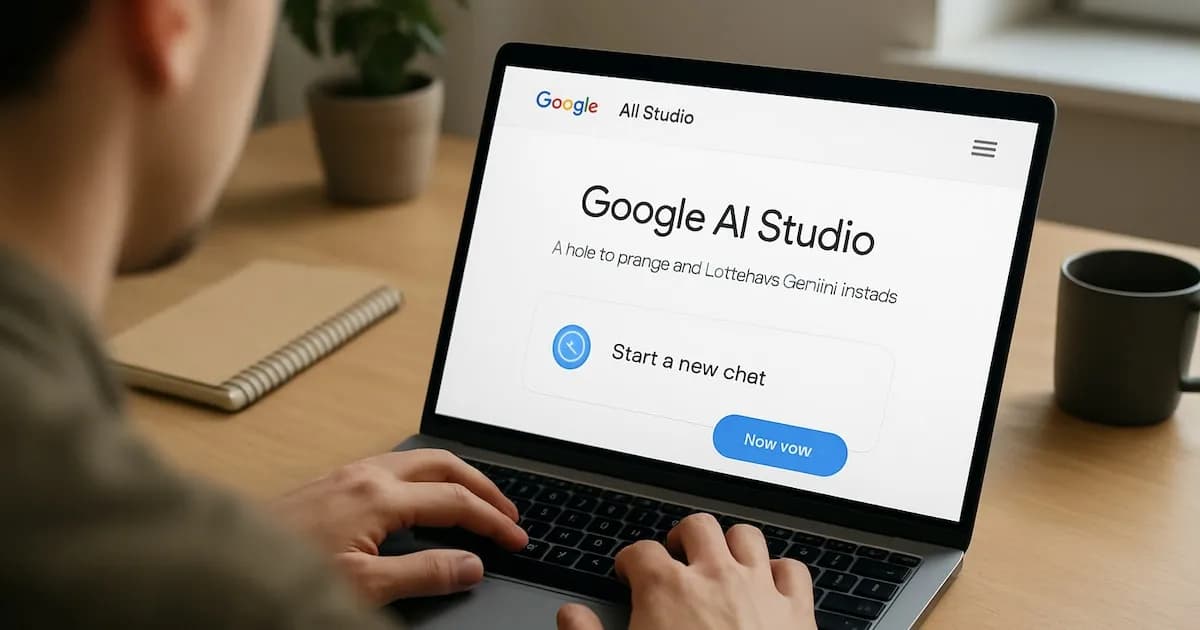 Google AI Studio: La revolución en la creación de aplicaciones sin programación