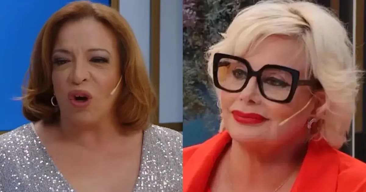 El divertido reencuentro entre Lizy Tagliani y Carmen Barbieri en La Noche de Mirtha