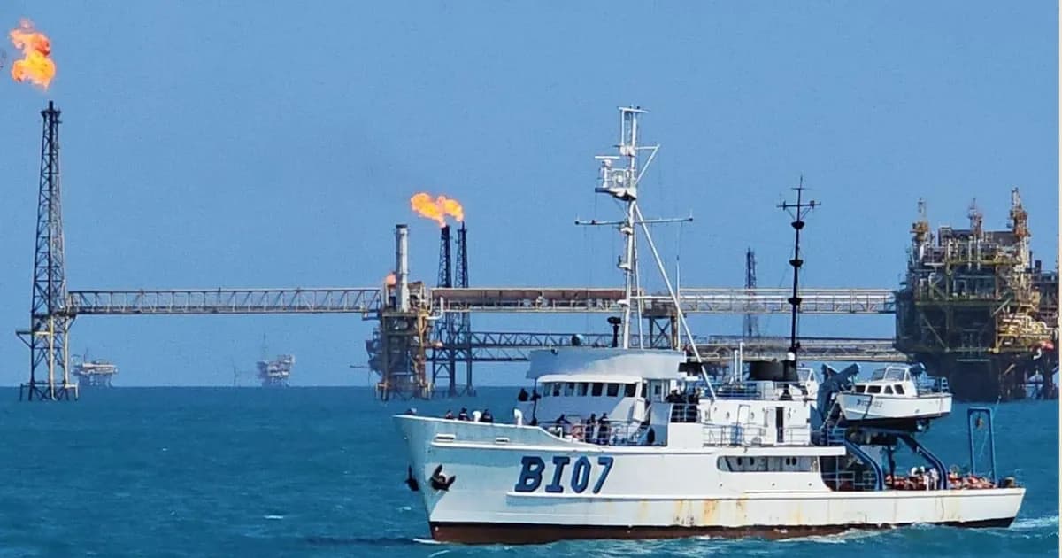Despliegue masivo en el Golfo de México por derrame de petróleo que afecta a Tamaulipas