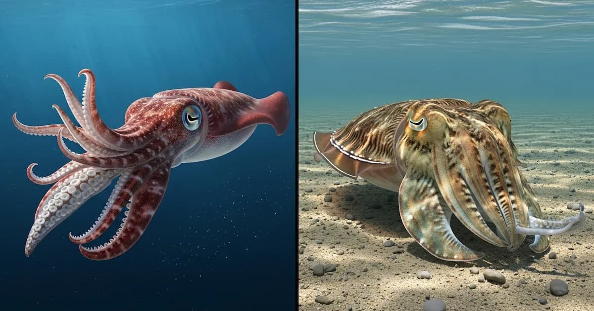 El Fascinante Origen Evolutivo de Calamares y Sepias: Nuevos Descubrimientos