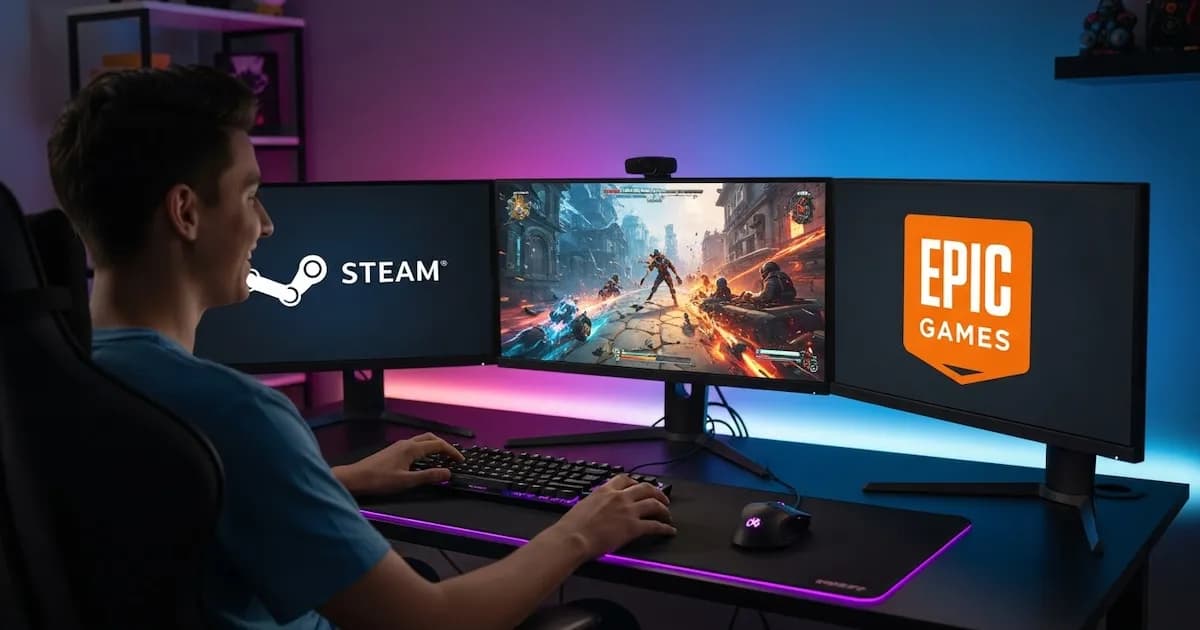 Descargá cuatro juegos gratuitos en Steam y Epic Games Store: ¡no te los pierdas!