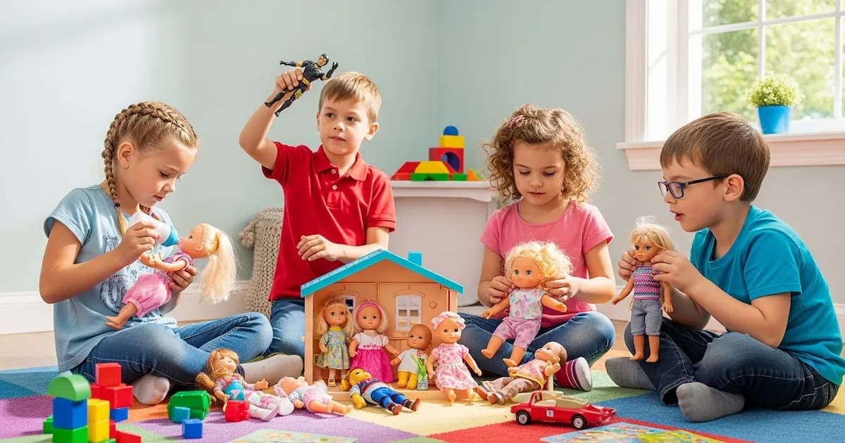 El juego con muñecos: un impulso a la empatía en la niñez, según un nuevo estudio