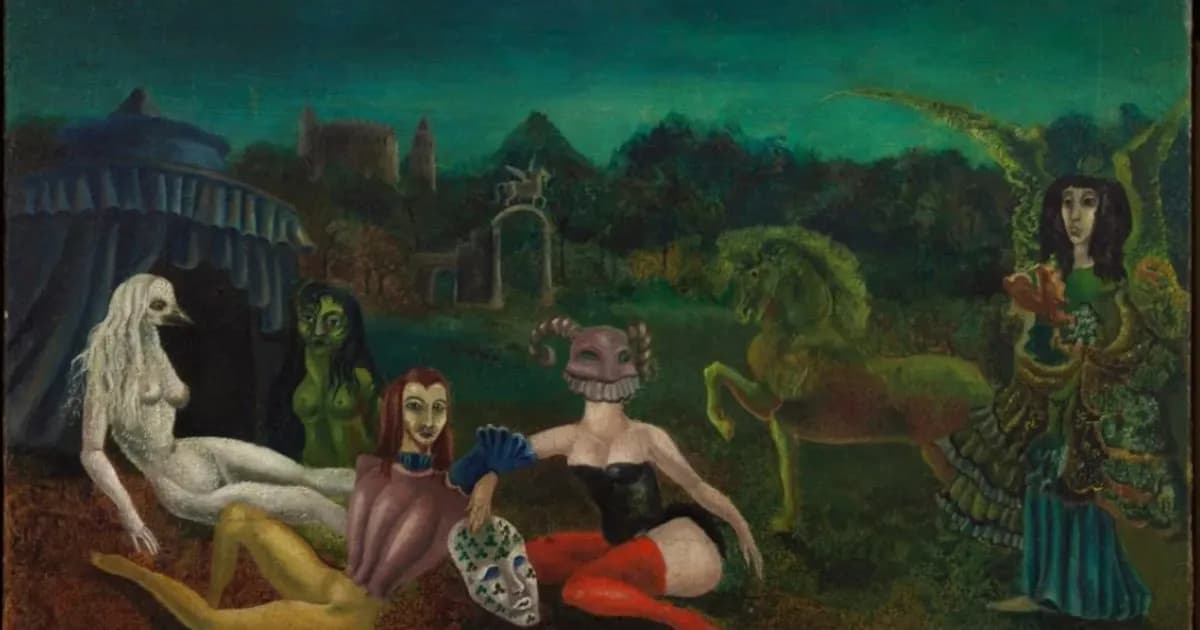 Las obras ocultas de Leonora Carrington: una mirada a su internación psiquiátrica