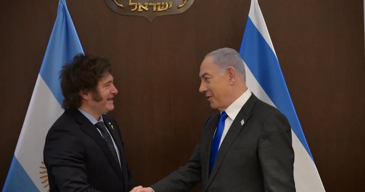 Javier Milei respalda a EE. UU. e Israel en el conflicto con Irán