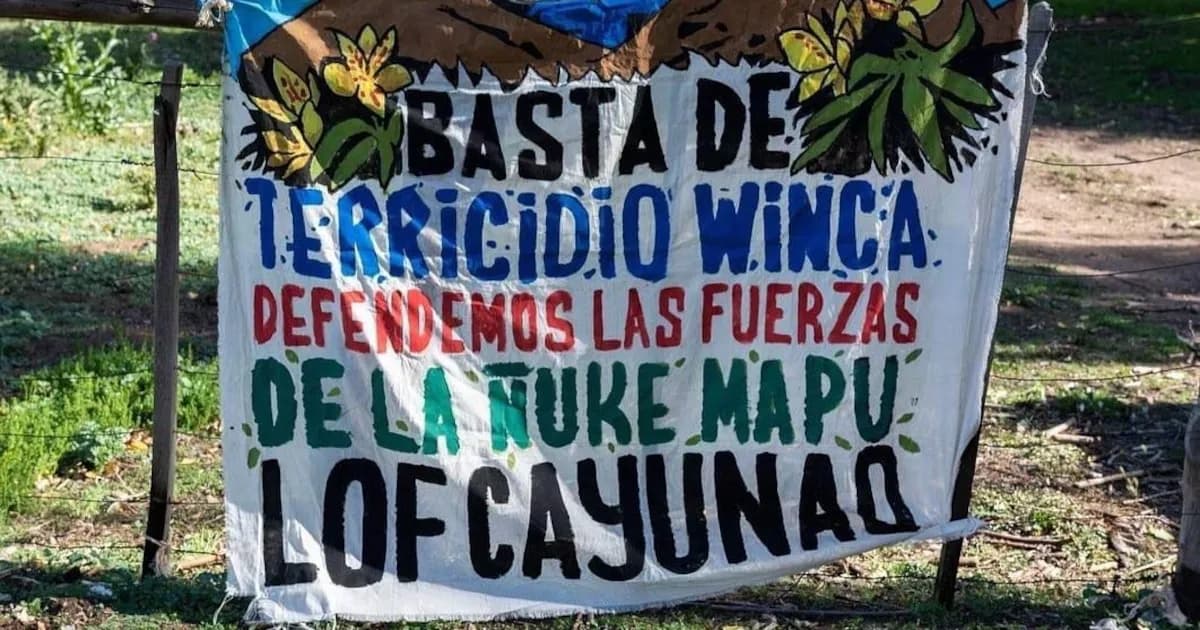 Inicia el juicio a comunidad mapuche por la ocupación de tierras en Río Negro