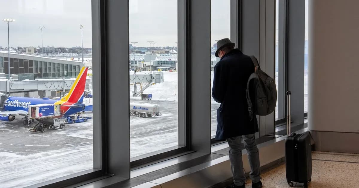 Consejos ante la cancelación de vuelos por tormentas en el noreste de EE.UU.