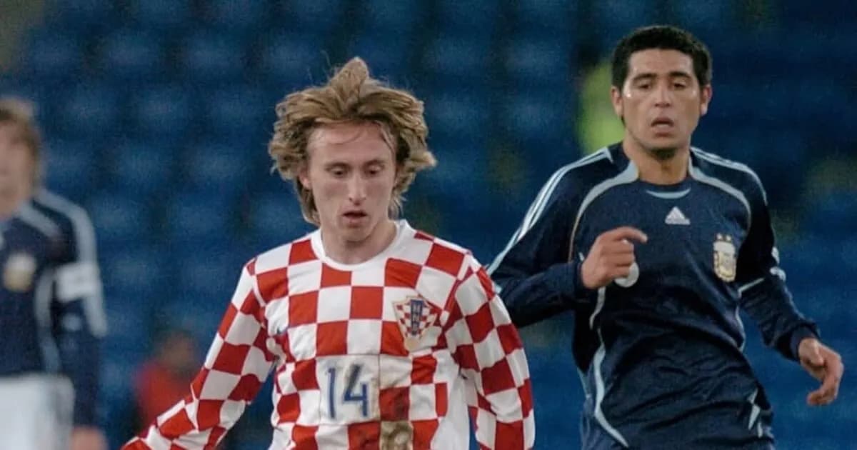 Modric rememora su debut y rinde homenaje a Riquelme: un ícono del fútbol argentino